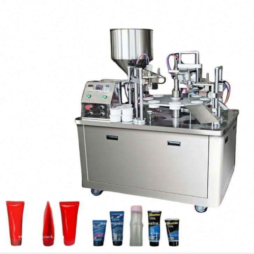 Automatische ultrasone plastic buisvulmachine voor zachte buizenafdichting van 5 ml tot 50 ml