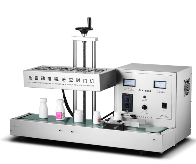 Automatische inductiesealer aluminiumfolie sluitmachine