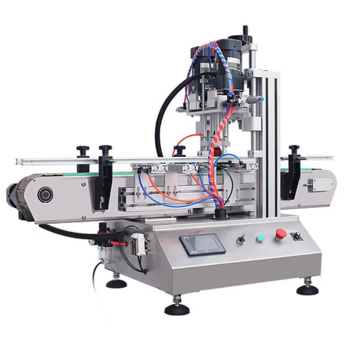 Automatische flesdopspanner Digitale koppelcontrole-aftoppingmachine
