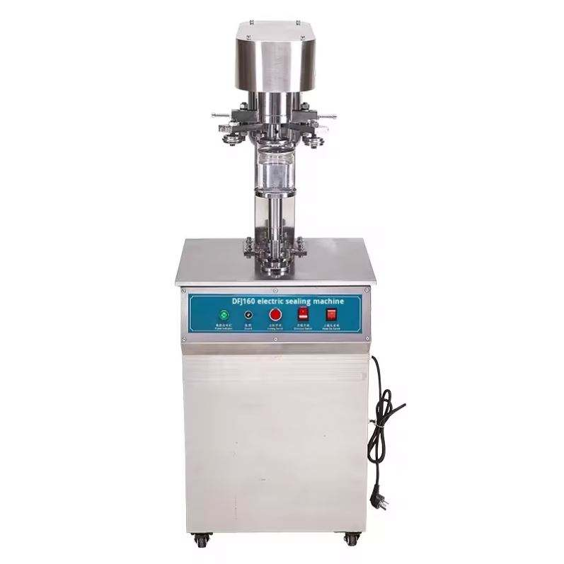 Semi-automatische verticale elektrische blikkensluitmachine