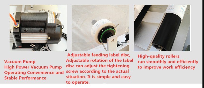 Semi auto Flat Surface Bottle Labeling Machine