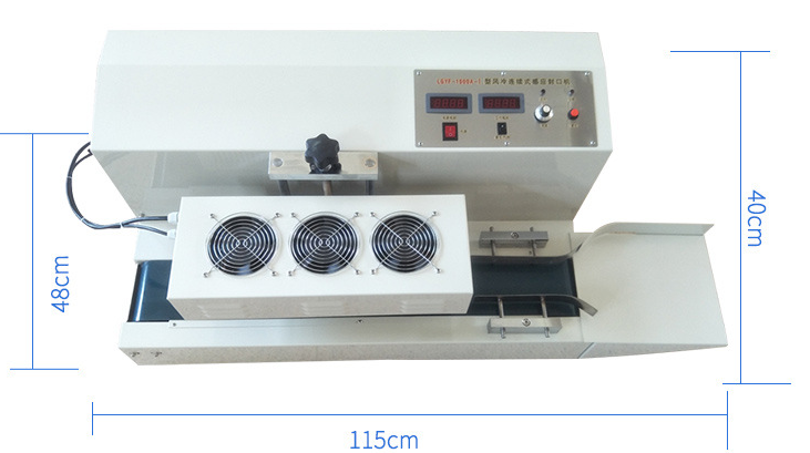 Continuous induction sealer