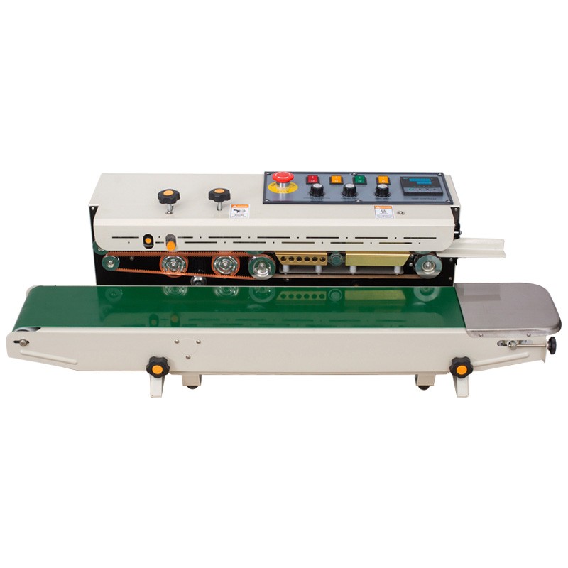 Bandensluitmachine met vaste inkt en digitale teller