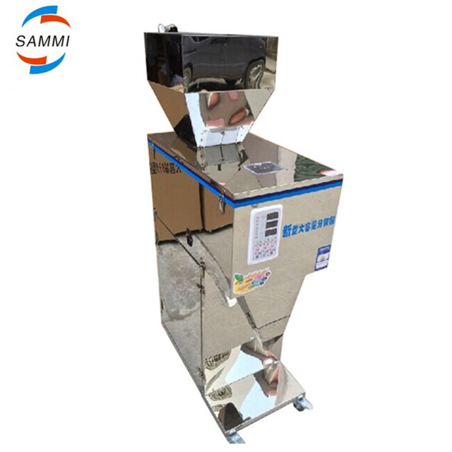 Volumetrische theeweeg- en vulmachine