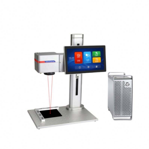 10 inch touchscreen desktop draagbare lasermarkeermachine